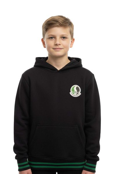 Sakaryaspor Pamuklu Erkek Çocuk Siyah Sweatshirt-Logo