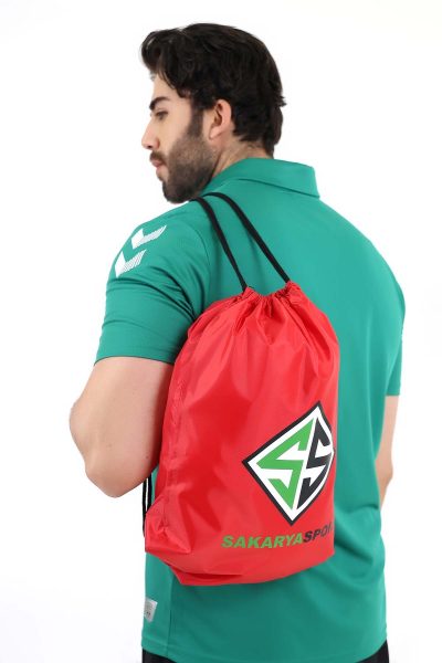 Sakaryaspor SS Logo Kırmızı Çanta