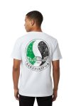 Sakaryaspor Erkek Beyaz Sıfır Yaka Tişört - Logo
