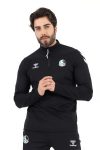 Sakaryaspor Erkek Oregon half Siyah Sweatshirt