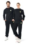 Sakaryaspor Erkek Siyah Pamuklu Üç İplik Şardonlu Sweatshirt