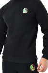 Sakaryaspor Erkek Siyah Pamuklu Üç İplik Şardonlu Sweatshirt