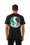 Sakaryaspor Erkek Siyah Sıfır Yaka Tişört - Logo