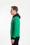 Sakaryaspor Erkek Yeşil Kapüşonlu Sweatshirt