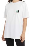 Sakaryaspor Kız Çocuk Pamuklu Beyaz Sıfır Yaka Tişört - Logo