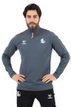 Sakaryaspor Oregon Half zip Erkek Gri Sweatshirt